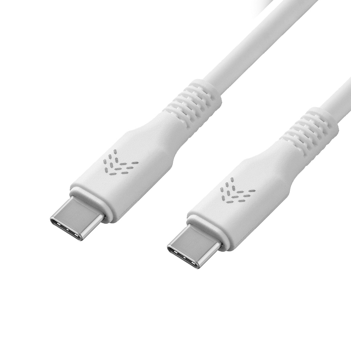 Кабель Rocket Flex Series USB-C to USB-C Cable 1m, белый