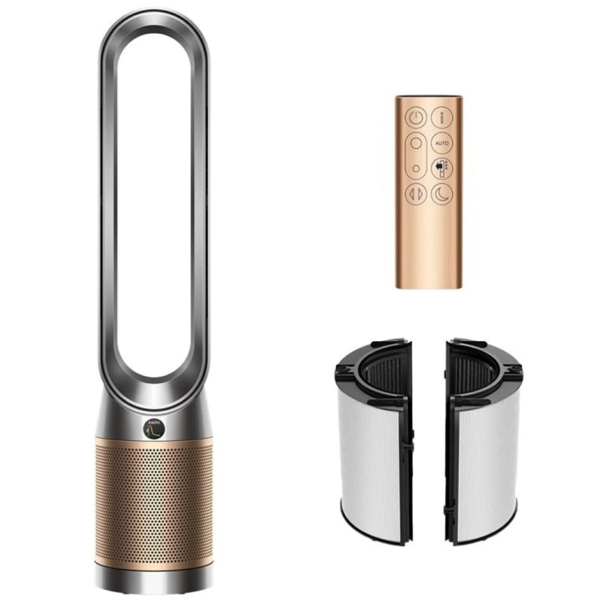Очиститель воздуха Dyson Purifier Cool TP12 PC2 De-NOx (Цвет: Nickel/Gold)