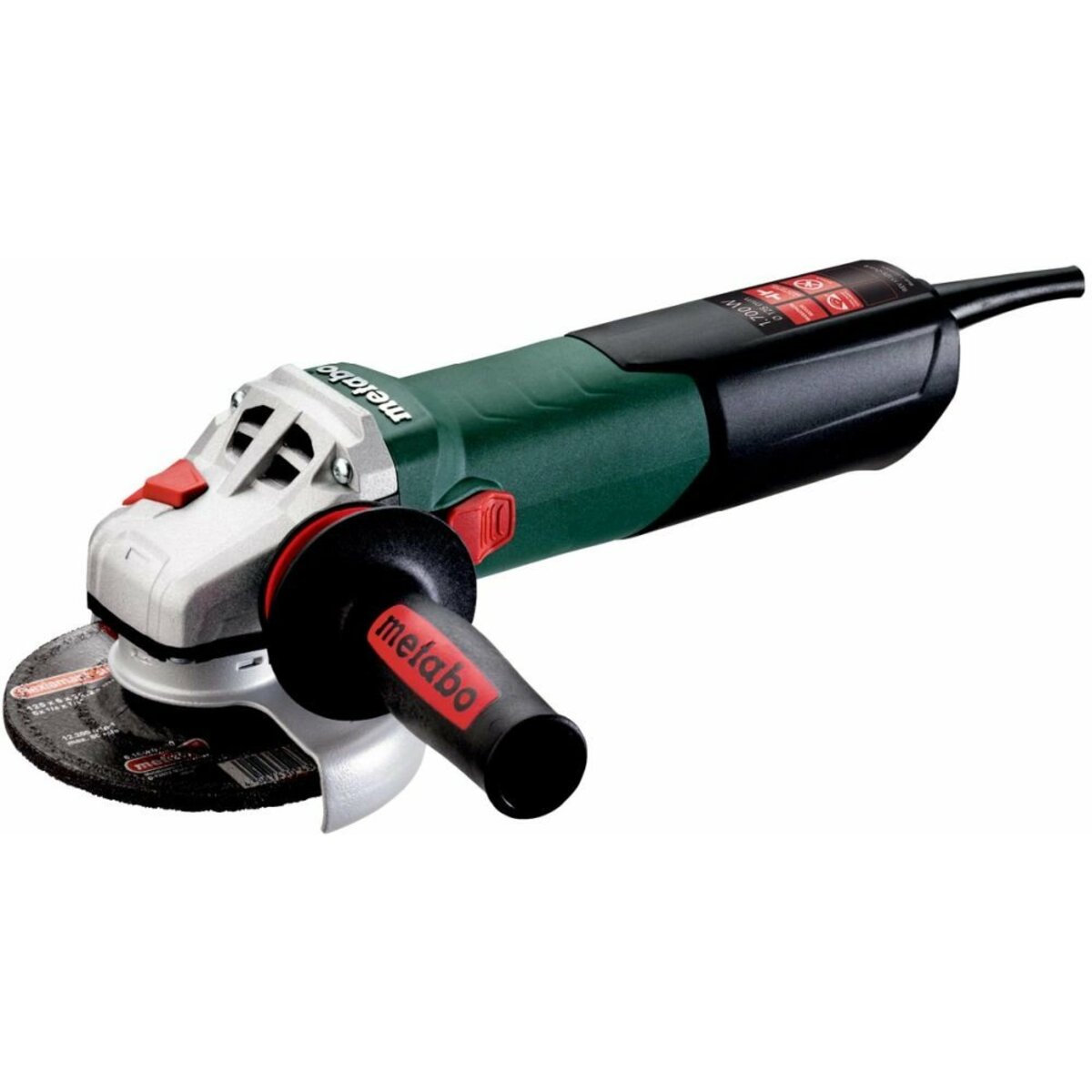 Углошлифовальная машина Metabo WEV 17-125 Quick (Цвет: Green)