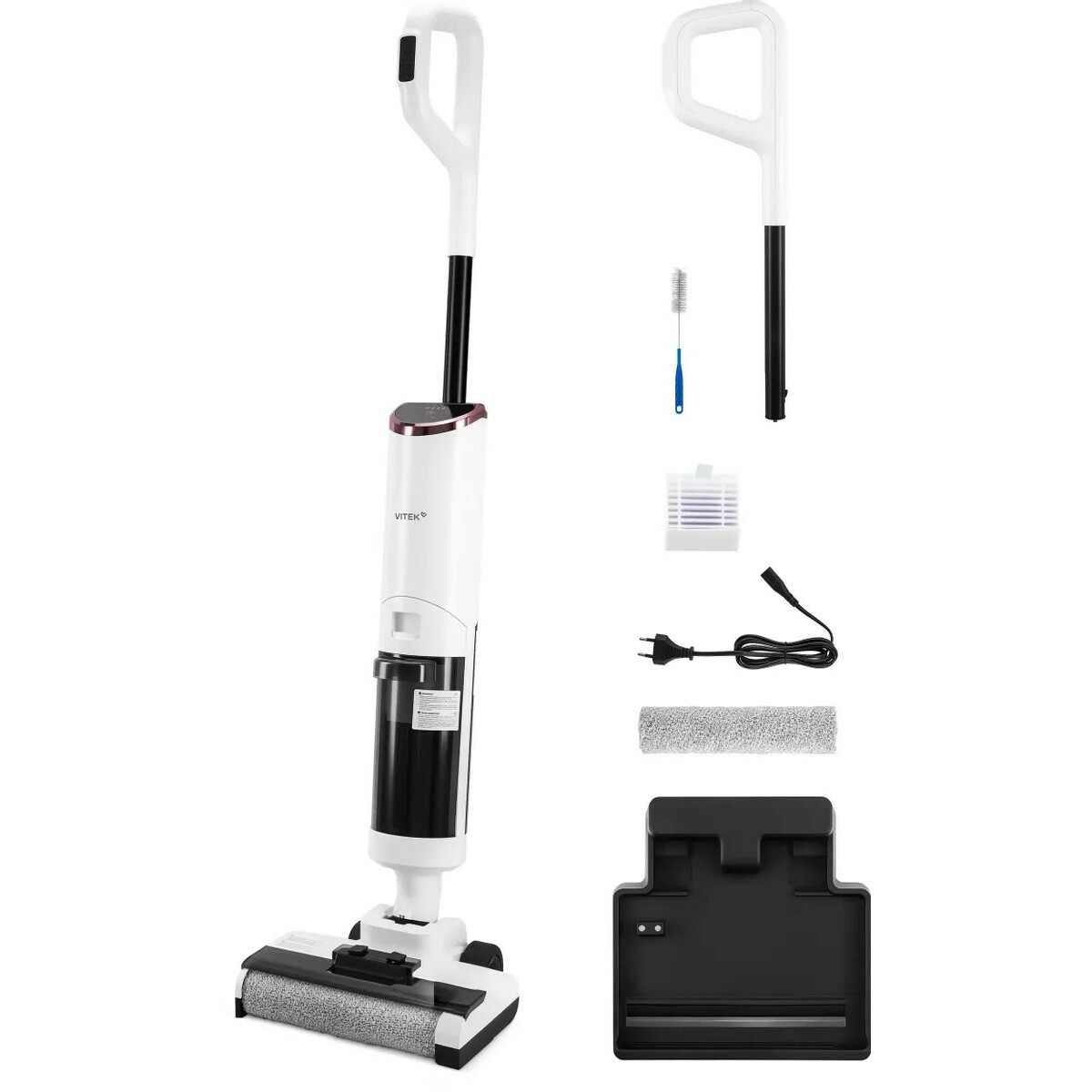 Пылесос моющий Vitek VT-FW11PRO (Цвет: White/Black)