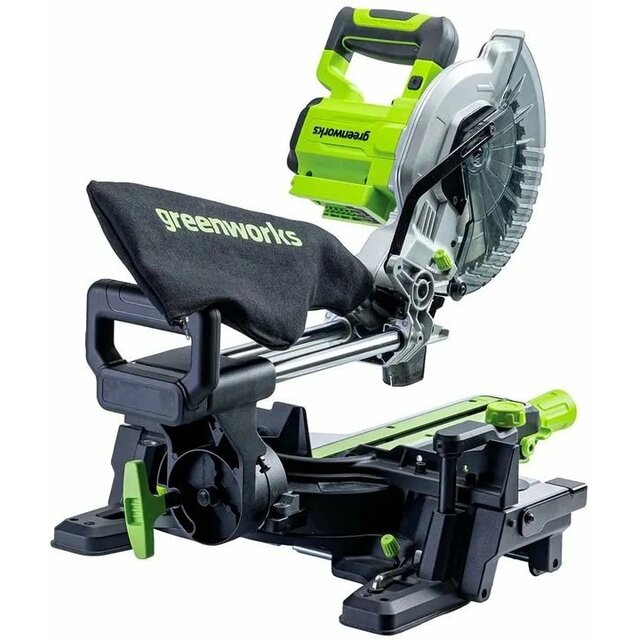Торцовочная пила Greenworks GD24MS216 (Цвет: Green)