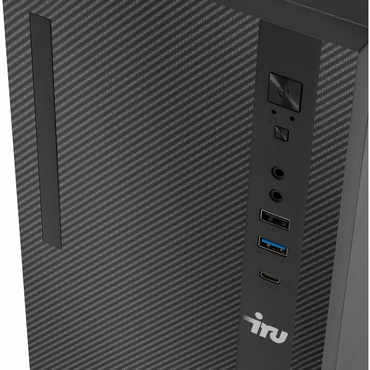 ПК IRU 310SC (Core i3 12100 3.3Ghz/16Gb DDR5/SSD512Gb/Intel UHD Graphics 730/Windows 11 Pro/black) 