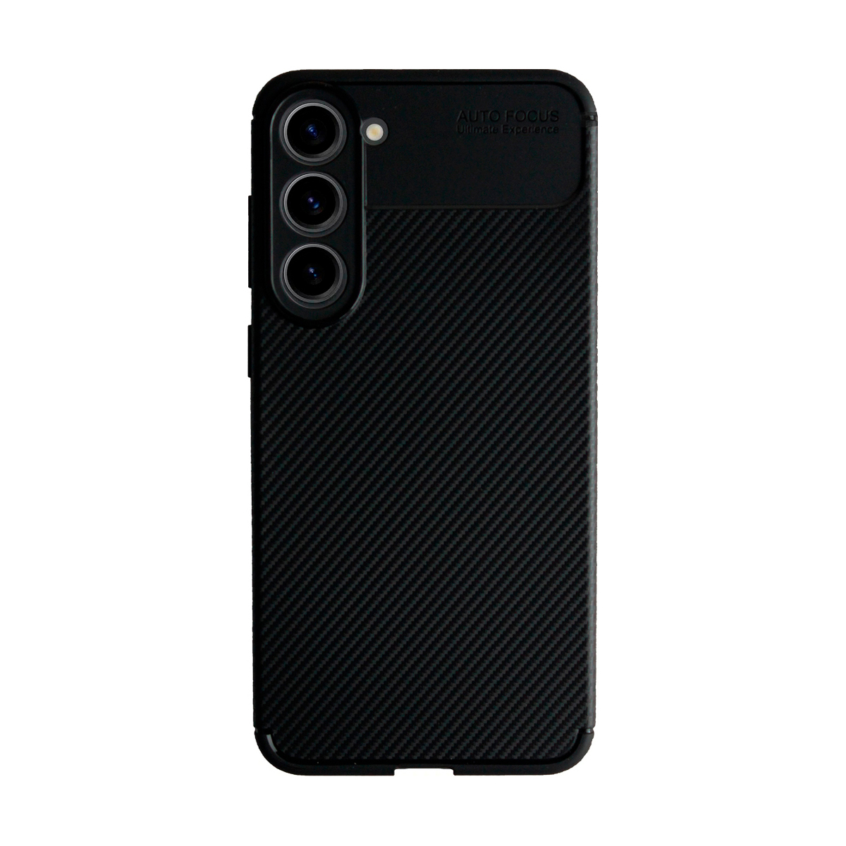 Чехол-накладка Devia Carbon Fiber Texture Shockproof Case для смартфона Samsung Galaxy S23+, черный