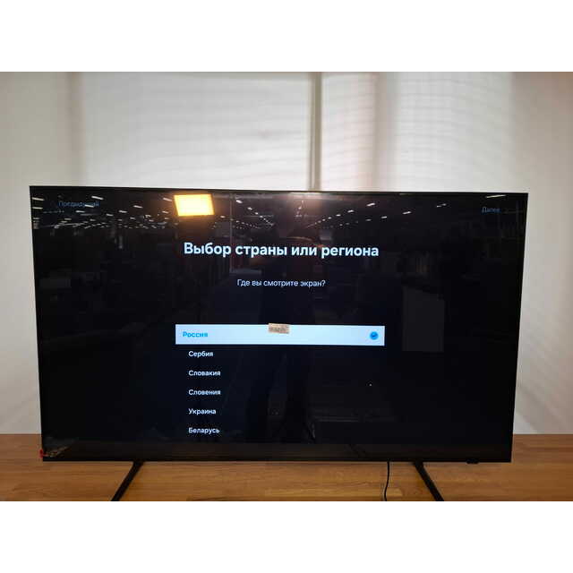 Телевизор Samsung 55" UE55DU7100UXRU, черный 