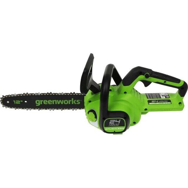 Электрическая цепная пила Greenworks GD24CS30 (Цвет: Green / Black)