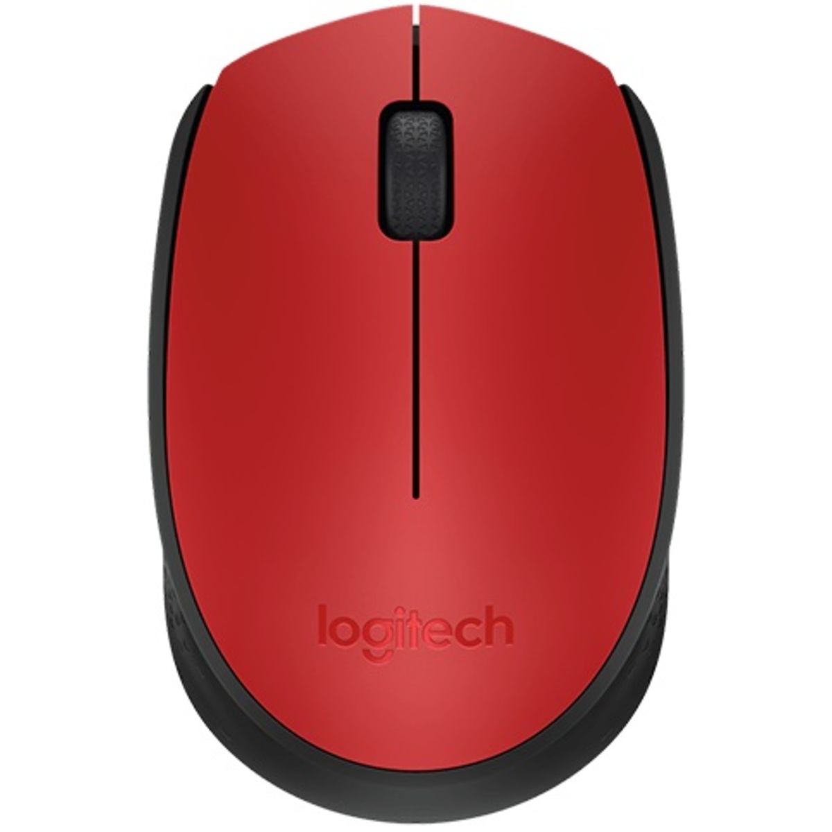 Беспроводная мышь Logitech M171 (Цвет: Red / Black)