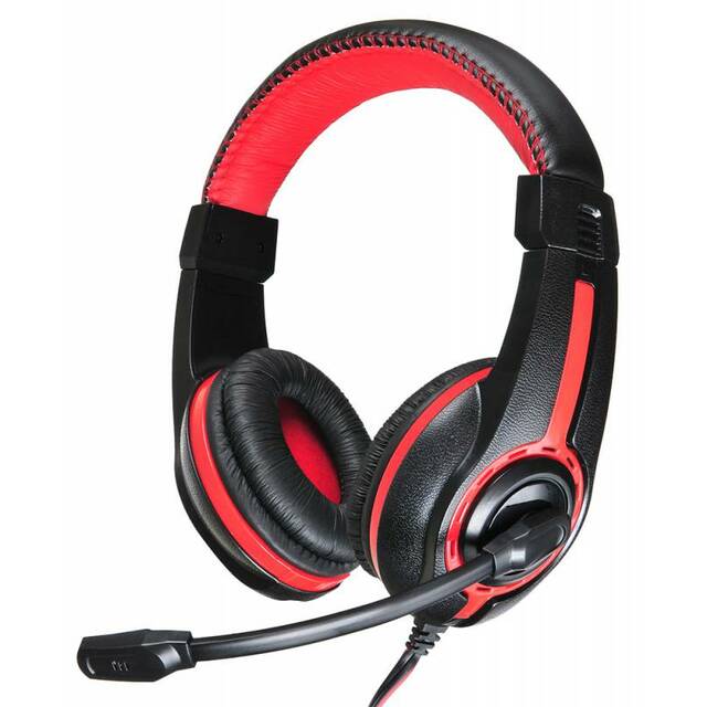 Компьютерная гарнитура Oklick HS-L200 (Цвет: Black / Red)