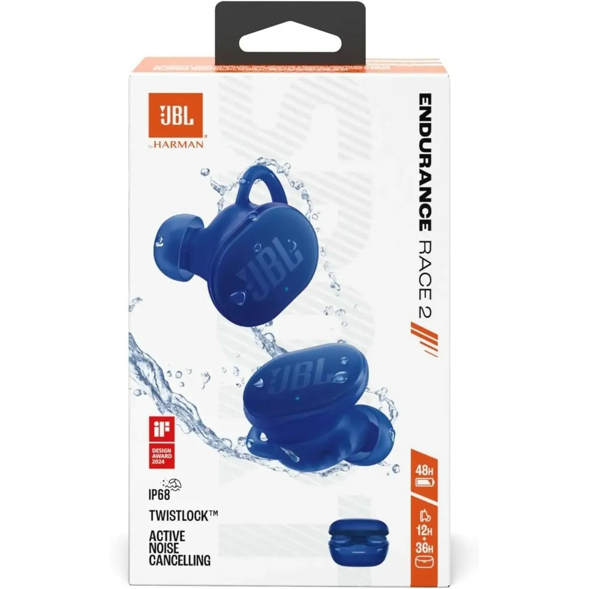 Наушники JBL Endurance Race 2 (Цвет: Blue)