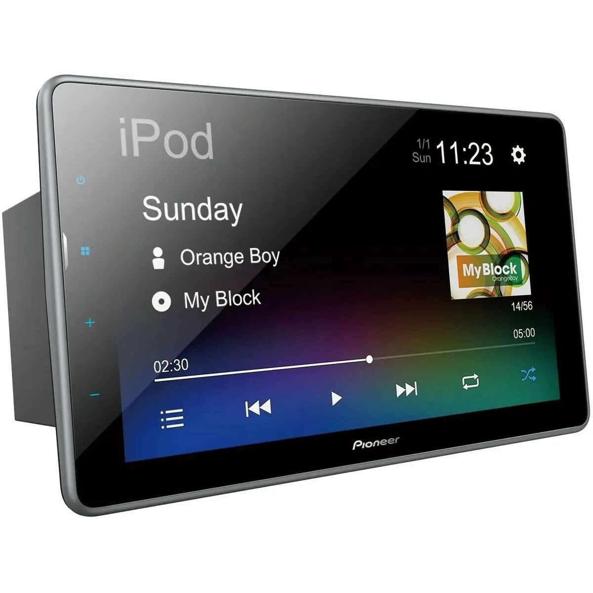 Автомагнитола Pioneer DMH-AF555BT, черный