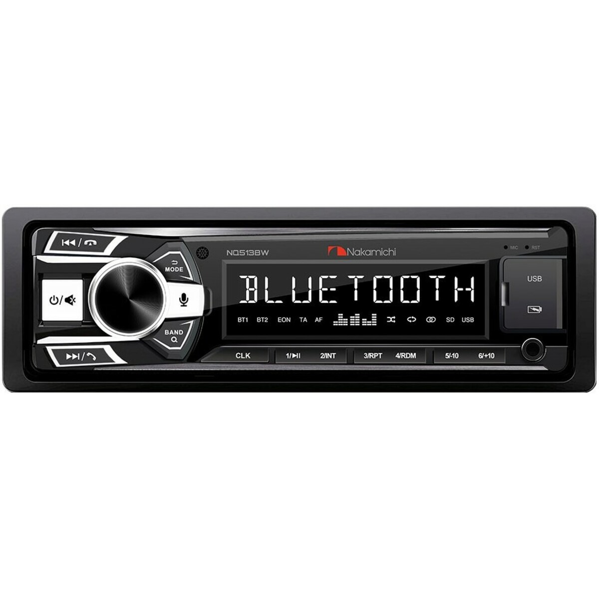 Автомагнитола Nakamichi NQ513BW, черный