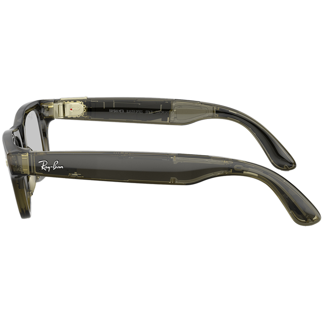 Умные очки Ray-Ban Meta Blayzer Optics RW7001 (Gen 2) (Цвет: Transparent Dark Olive / Clear) Умные очки Ray-Ban Meta Blayzer Optics RW7001 (Gen 2) (Цвет: Transparent Dark Olive / Clear)