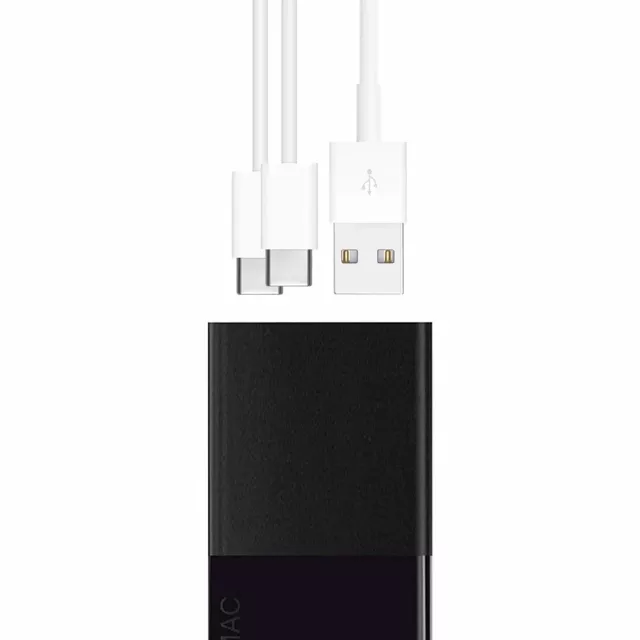 Сетевое зарядное устройство Dismac GaN Power Adapter USB-A + USB-Cx2 65W, черный