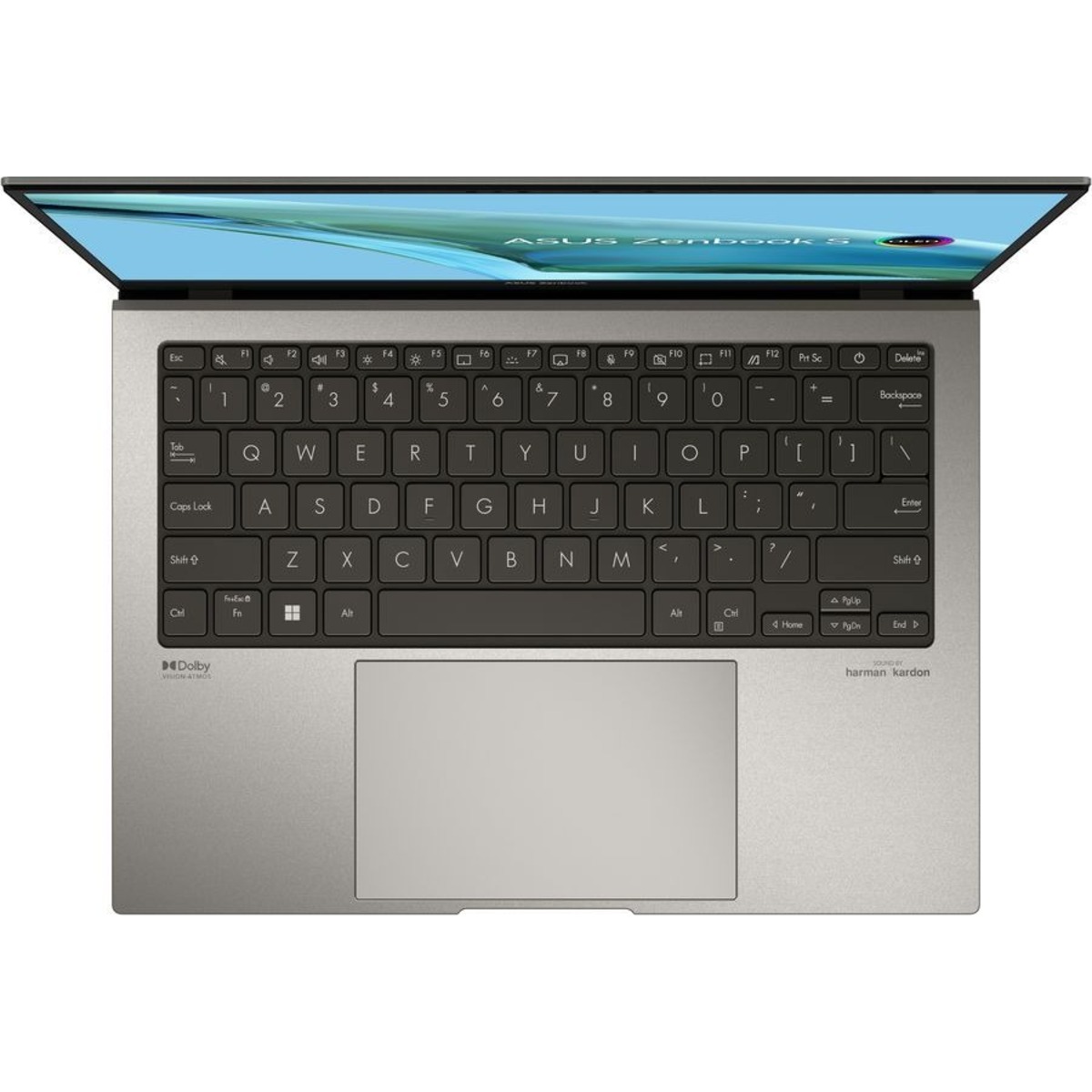 Ноутбук Asus Zenbook S UX5304VA-NQ227W Core i7 1355U 16Gb SSD1Tb Intel Iris Xe graphics 13.3 OLED 2.8K (2880x1800) Windows 11 Home grey WiFi BT Cam Bag (90NB0Z92-M00DE0)