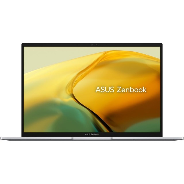 Ноутбук Asus Zenbook 14 UX3402VA-KP308 Core i7 1360P 16Gb SSD1Tb Intel Iris Xe graphics 14 IPS WQXGA (2560x1600) noOS silver WiFi BT Cam Bag (90NB10G6-M00FE0)
