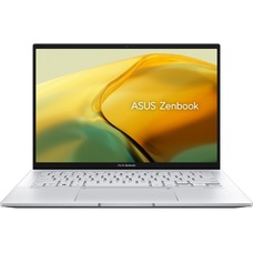 Ноутбук Asus Zenbook 14 UX3402VA-KP308 Core i7 1360P 16Gb SSD1Tb Intel Iris Xe graphics 14 IPS WQXGA (2560x1600) noOS silver WiFi BT Cam Bag (90NB10G6-M00FE0)