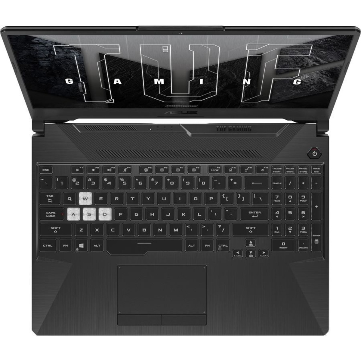 Ноутбук Asus TUF Gaming F15 FX506HF-HN017 Core i5 11400H 16Gb SSD512Gb NVIDIA GeForce RTX 2050 4Gb 15.6 IPS FHD (1920x1080) noOS black WiFi BT Cam (90NR0HB4-M00420)