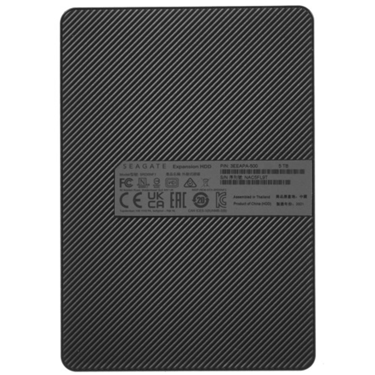 Жесткий диск Seagate Original USB 3.0 5Tb STKM5000400, черный