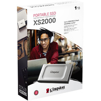 Накопитель SSD Kingston USB-C 1Tb SXS2000/1000G (Цвет: Gray)