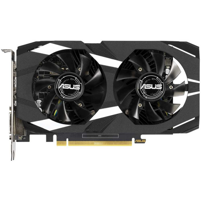 Видеокарта ASUS DUAL GeForce GTX 1650 1485MHz PCI-E 3.0 4096MB 8002MHz 128 bit DVI DisplayPort HDMI HDCP OC