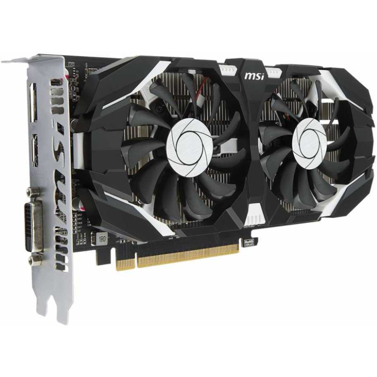 Видеокарта MSI PCI-E GTX 1050 Ti 4GT OCV1 nVidia GeForce GTX 1050TI 4096Mb 128bit GDDR5 1341 / 7008 DVIx1 / HDMIx1 / DPx1 / HDCP Ret