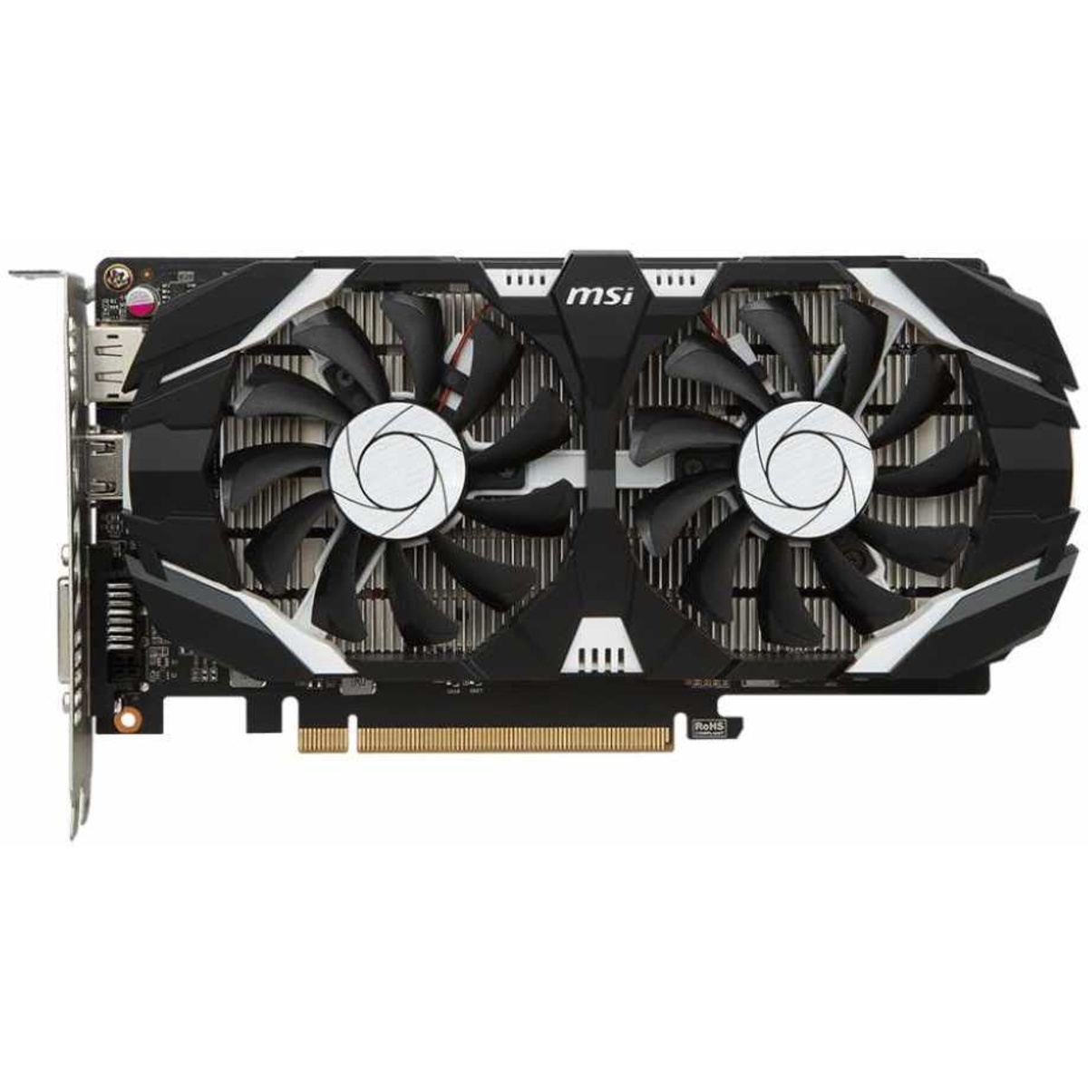 Купить Видеокарта MSI PCI-E GTX 1050 Ti 4GT OCV1 nVidia GeForce GTX 1050TI  4096Mb 128bit GDDR5 1341/7008 DVIx1/HDMIx1/DPx1/HDCP Ret GTX 1050 TI 4GT  OCV1 в СПб недорого | Выгодные цены на Видеокарта