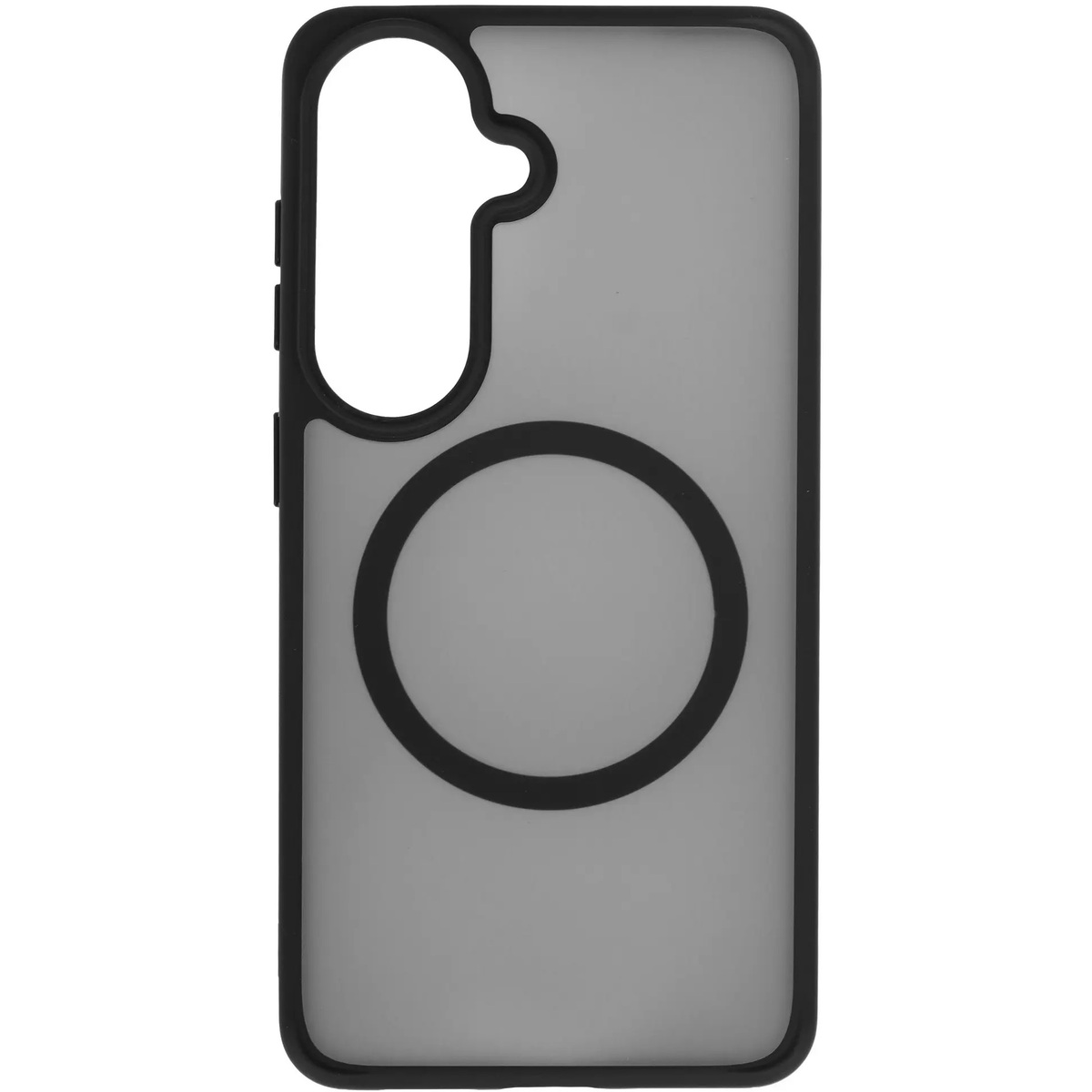 Чехол-накладка VLP Lite Bloom Case with MagSafe для смартфона Samsung S26, черный