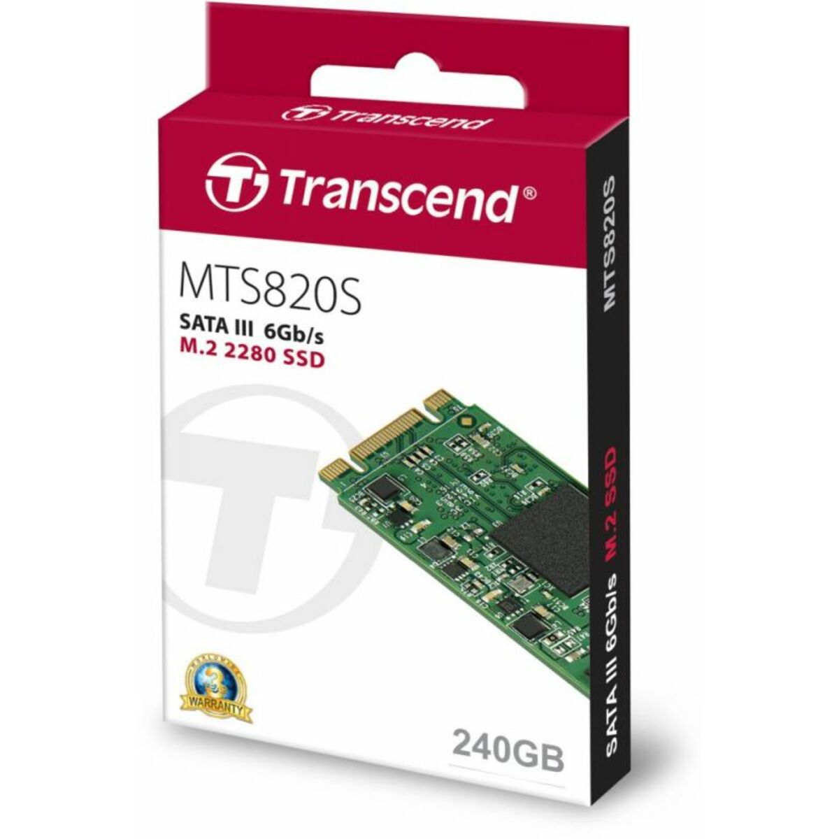 Накопитель SSD Transcend SATA III 240Gb TS240GMTS820S