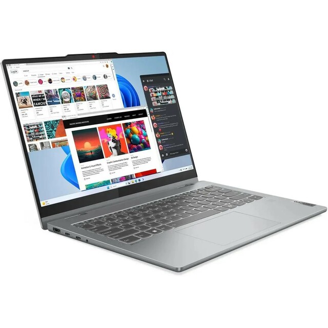 Ноутбук Lenovo IdeaPad 5 14IRH9 (Core i5 13420H 2.1Ghz/16Gb LPDDR5x/SSD512Gb/Intel UHD Graphics/14 /noOS/gray) (83KX0042PS)