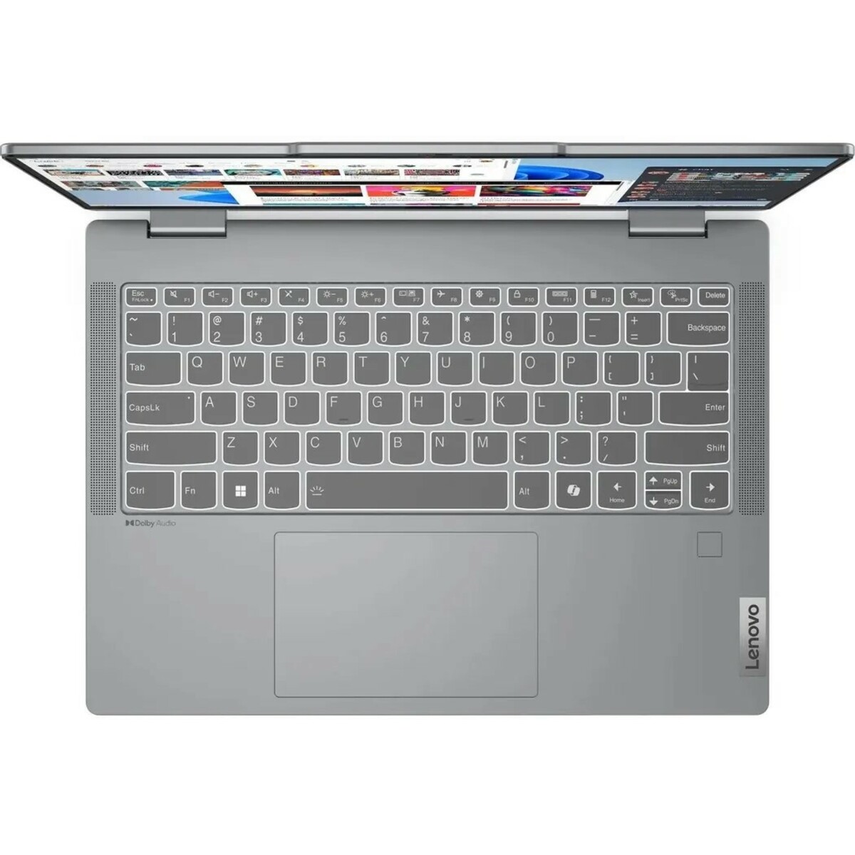 Ноутбук Lenovo IdeaPad 5 14IRH9 (Core i5 13420H 2.1Ghz / 16Gb LPDDR5x / SSD512Gb / Intel UHD Graphics / 14" / noOS / gray) (83KX0042PS)