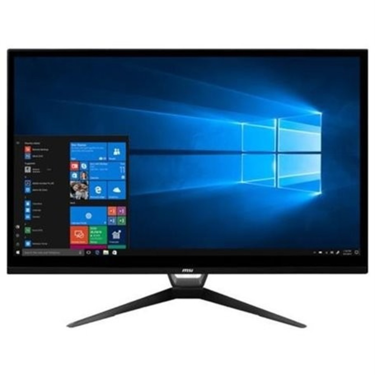 Моноблок MSI Pro 22XT 10M-030XRU 21.5 Full HD Touch i3 10100 (3.6) / 8Gb / SSD256Gb / UHDG 630 / CR / noOS / WiFi / BT / 120W / клавиатура / мышь / Cam / черный 1920x1080