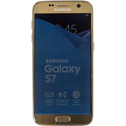 Смартфон Samsung Galaxy S7 Duos SM-G930FD 32Gb (Цвет: Gold Platinum)
