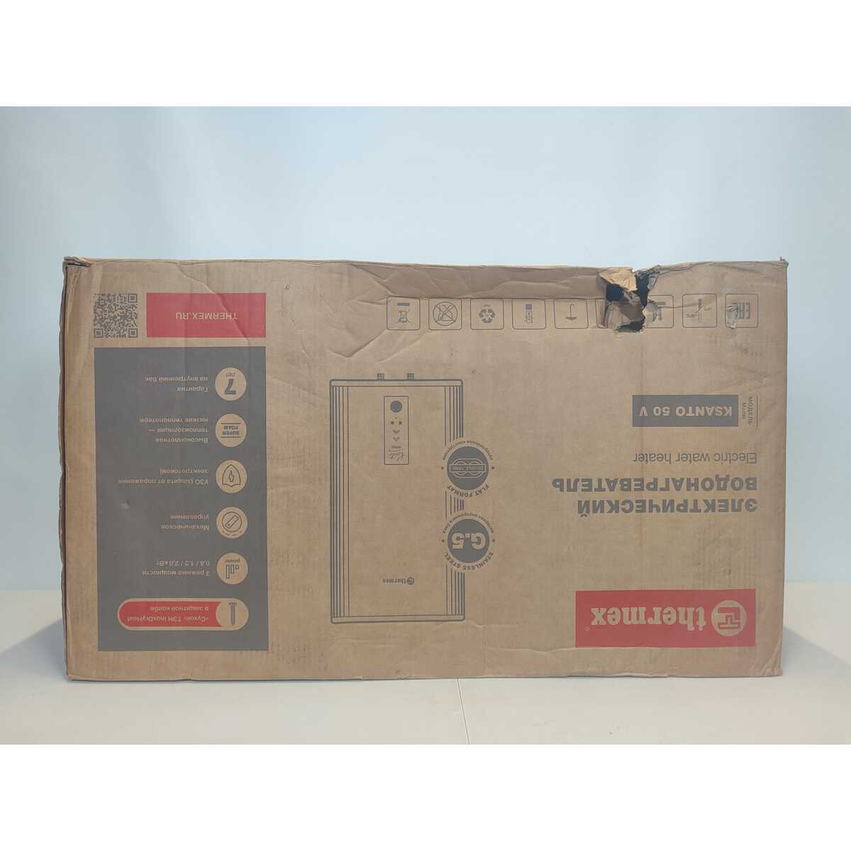Водонагреватель Thermex Ksanto 50 V, белый
