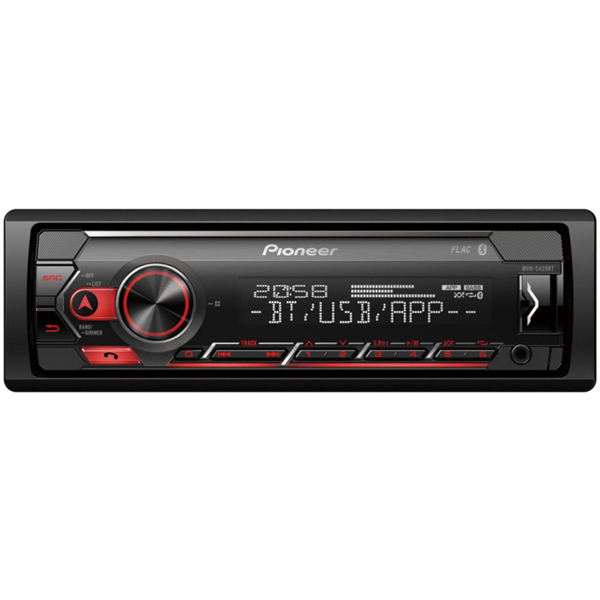 Автомагнитола Pioneer MVH-S420BT (Цвет: Black)