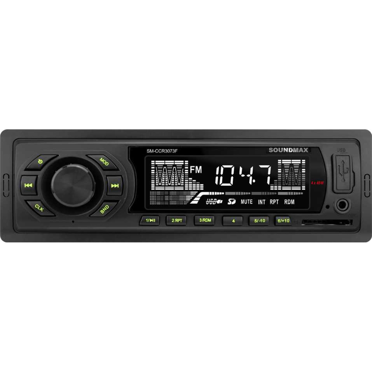 Автомагнитола Soundmax SM-CCR3073F (Цвет: Black)