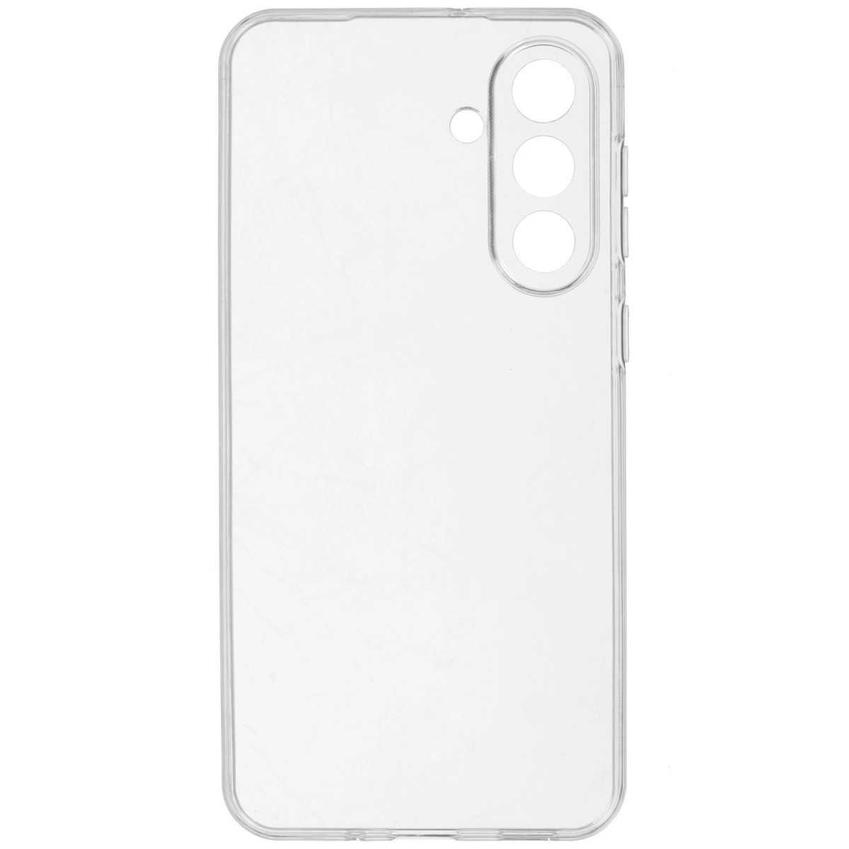 Чехол-накладка Borasco Silicone Сase для смартфона Samsung Galaxy M56 (Цвет: Clear)