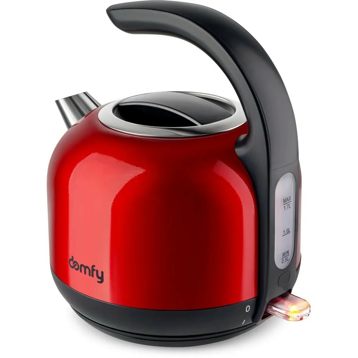 Чайник электрический Domfy DSC-EK506 (Цвет: Red/Black)