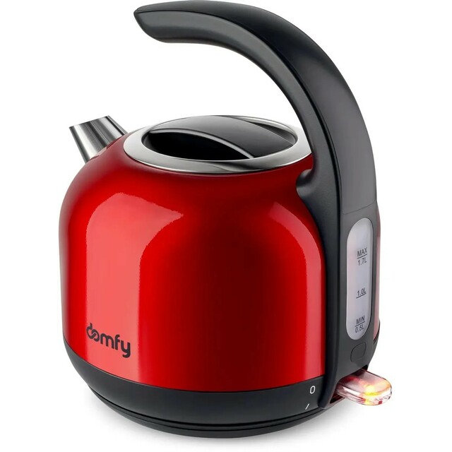 Чайник электрический Domfy DSC-EK506 (Цвет: Red / Black) Чайник электрический Domfy DSC-EK506 (Цвет: Red / Black)