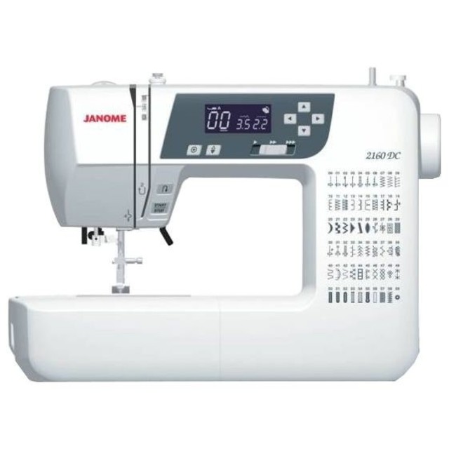 Швейная машина Janome 2160 DC (Цвет: White)