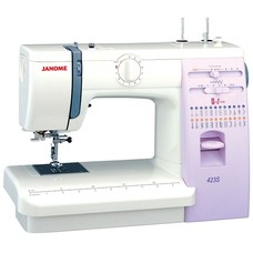 Швейная машина Janome 423S (Цвет: White / Lilac)