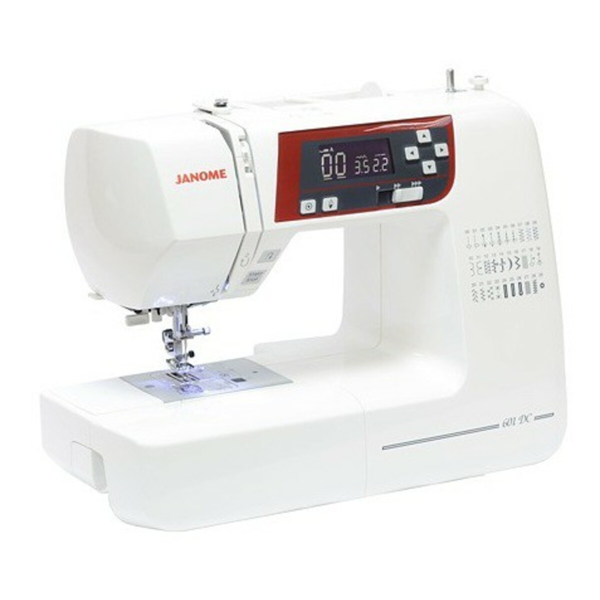 Швейная машина Janome 601 DC (Цвет: White)