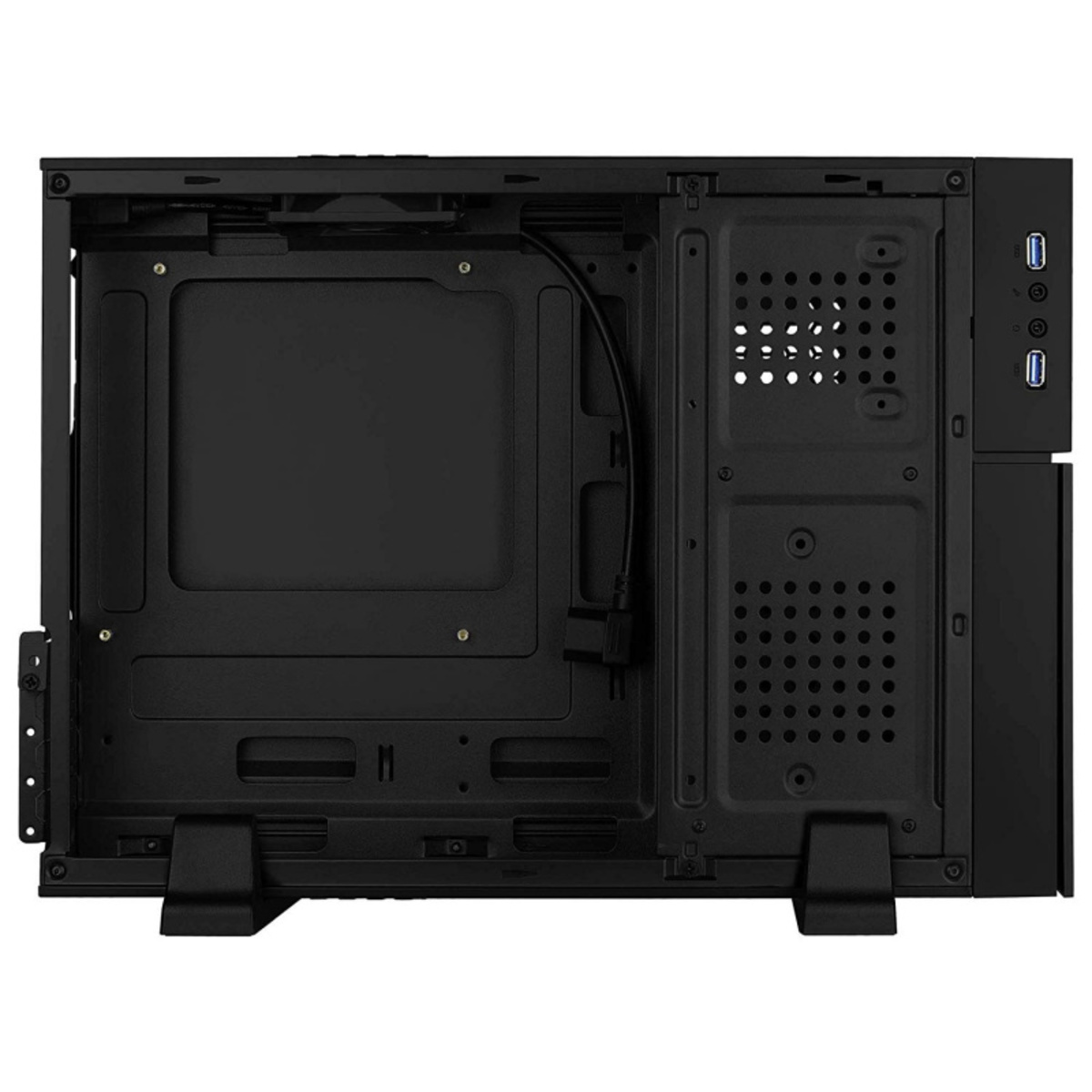 Корпус Aerocool Playa Slim mATX (Цвет: Black)