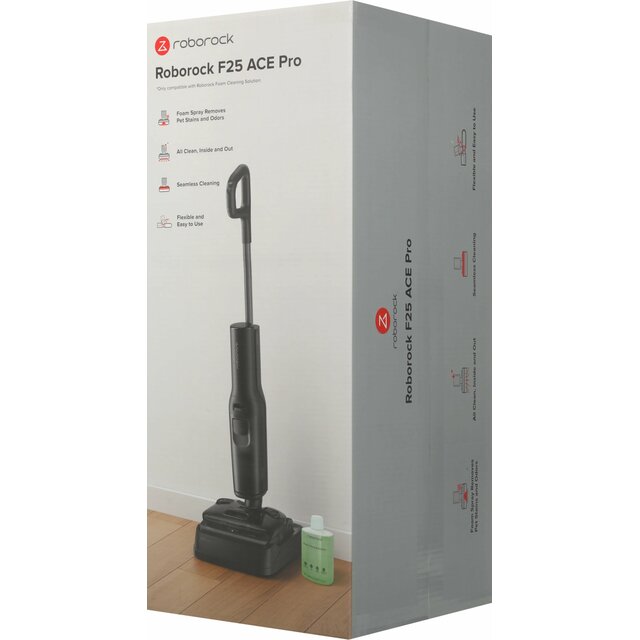 Пылесос вертикальный Roborock F25 Ace Pro, черный Пылесос вертикальный Roborock F25 Ace Pro, черный