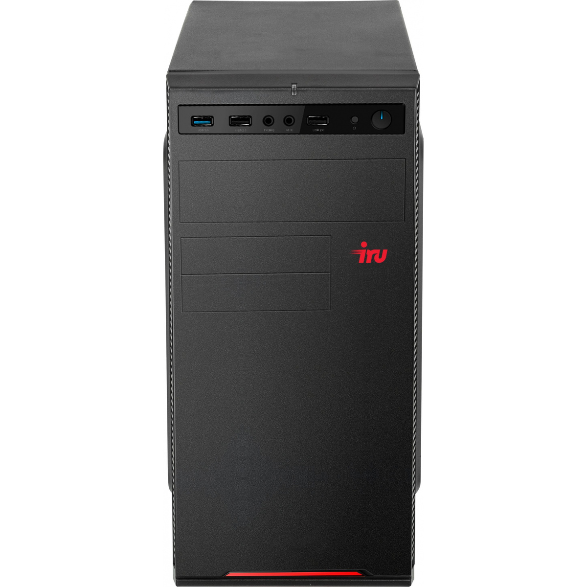 ПК IRU Home 313 MT i3 10100F (3.6) / 8Gb / 1Tb 7.2k / GTX1650 4Gb / Free DOS / GbitEth / 400W / черный