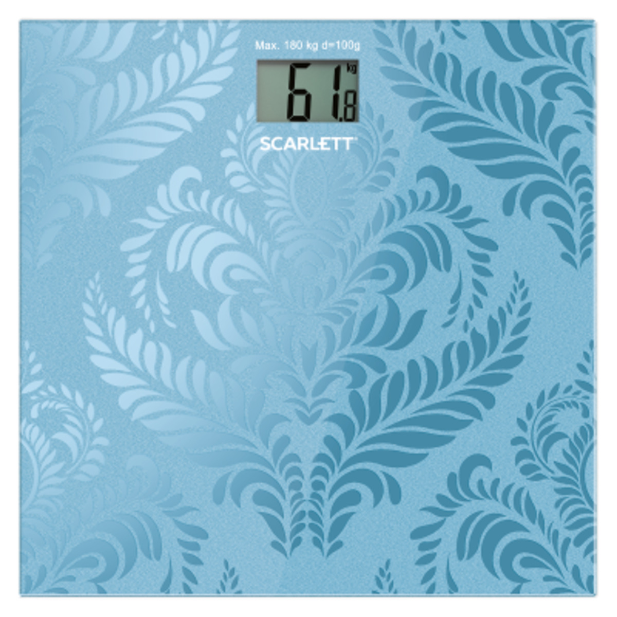 Весы напольные электронные Scarlett SC-BS33E044 (Цвет: Blue)