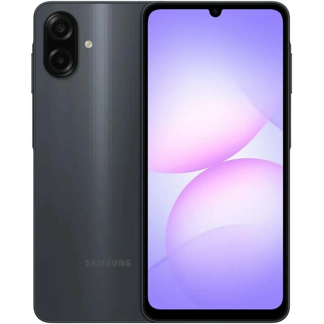 Смартфон Samsung Galaxy A07 4 / 128Gb A075FZKGCAU, черный