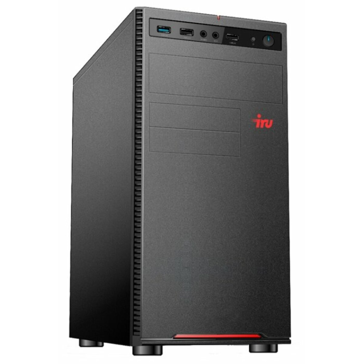 ПК IRU Office 317 MT i7 8700 (3.2) / 8Gb / SSD480Gb / UHDG 630 / Windows 10 Professional 64 / GbitEth / 400W / черный