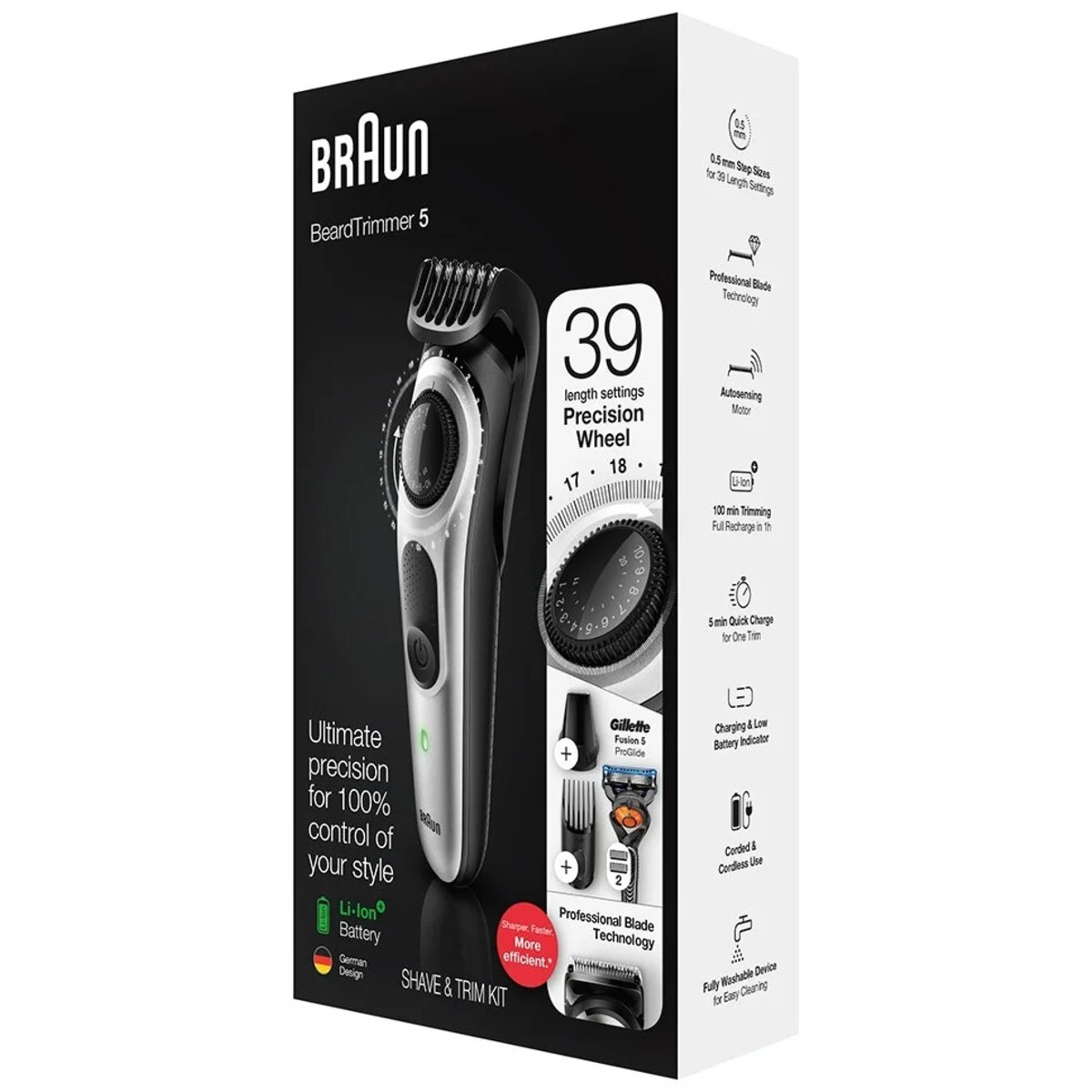 Триммер Braun BT 5265 (Цвет: Black / Grey)