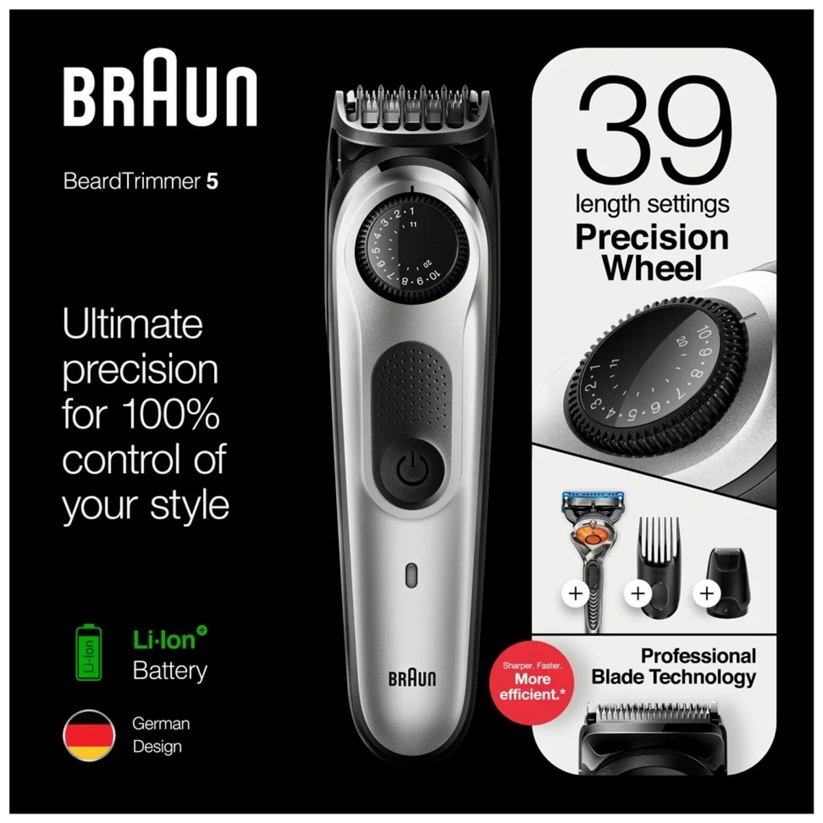 Триммер Braun BT 5265 (Цвет: Black / Grey)