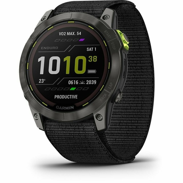 Умные часы Garmin Enduro 2 Sapphire Solar (Цвет: Carbon Gray)