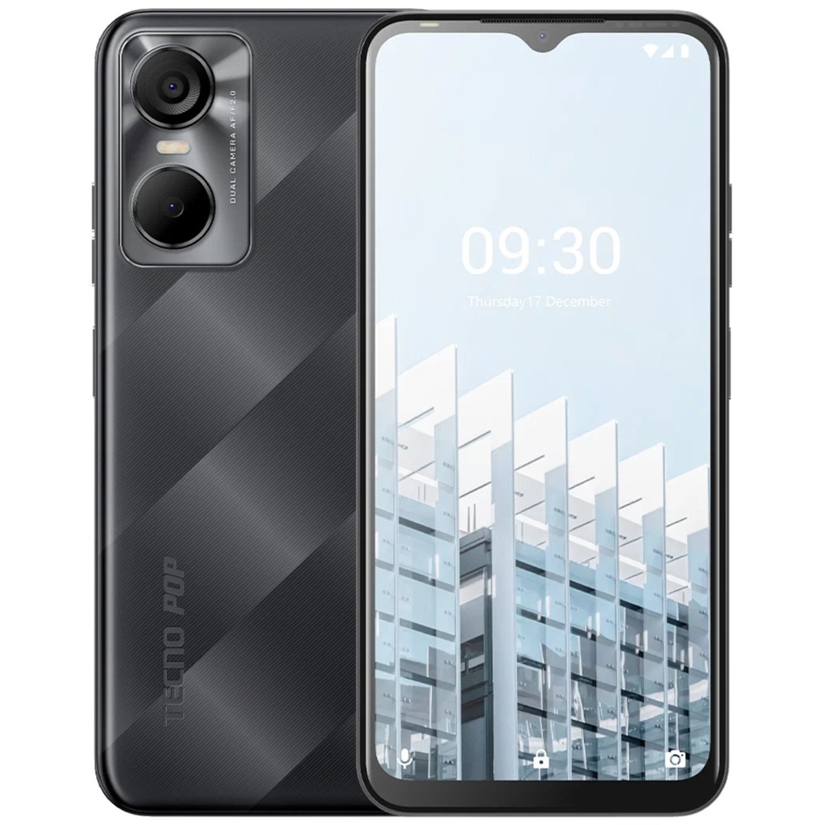 Смартфон Tecno Pop 6 Pro 2/32Gb (Цвет: Polar Black)